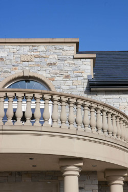 stone masonry balcony